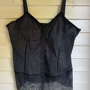 Torrid Lace Trimmed Tank Top Size 3
